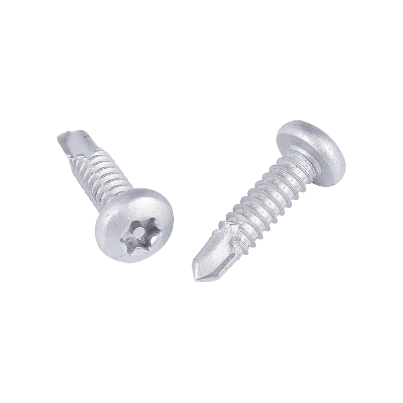 Tornillos autodenominales con cabeza de sartén