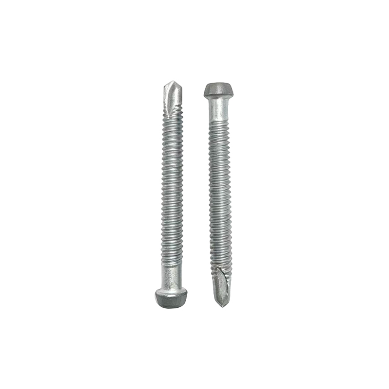 Tornillo autoperforante de seis lóbulos con cabeza plana pequeña