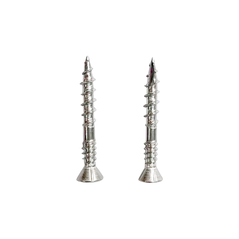 Tornillo para paneles de yeso con accionamiento cuadrado CSK tipo 17 de doble rosca Tornillo para paneles de yeso con accionamiento cuadrado CSK tipo 17 de doble rosca
